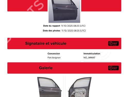 Right front door KIA VENGA (YN) 1.4 CRDi 90 | BP29519730C3 