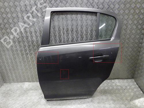 Used Left rear door OPEL CORSA D (S07) 1.2 (L08, L68) (86 hp) 24251258