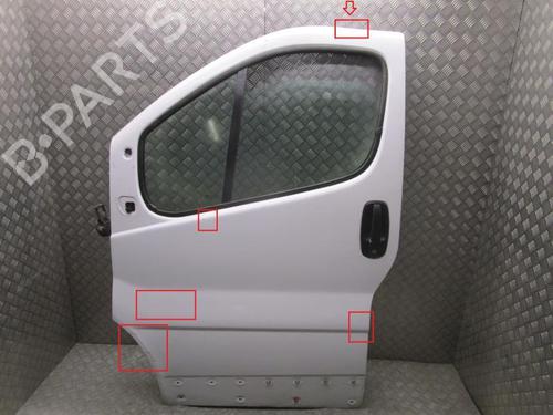 Used Left front door Left front door OPEL VIVARO A Van (X83) 1.9 DTI (F7) (101 hp) 24249259 24249259