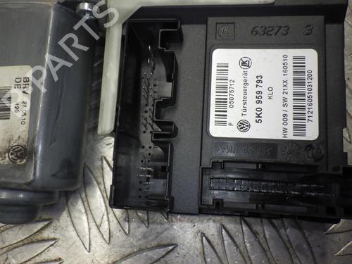 Left front window motor VW GOLF VI (5K1) 1.6 TDI | BP24244933E21 