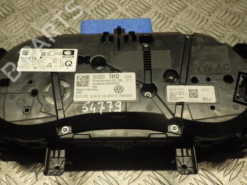 Instrument cluster VW GOLF VII (5G1, BQ1, BE1, BE2) 1.6 TDI | BP24244663C47