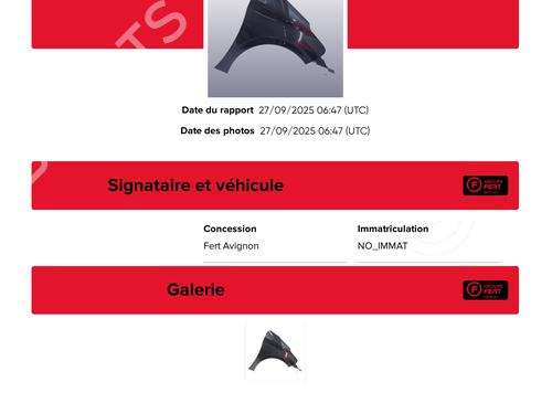 Right front fenders PEUGEOT 208 I (CA_, CC_) 1.6 HDi | BP29220854C42