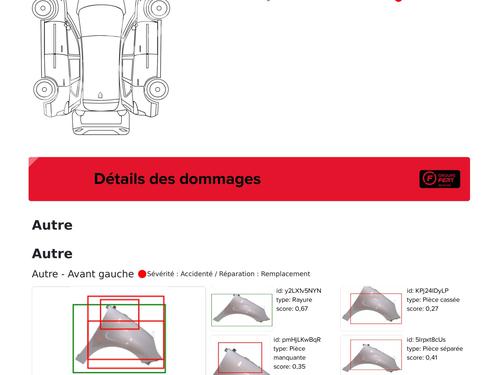 Right front fenders RENAULT SCÉNIC III (JZ0/1_) 1.5 dCi | BP29220841C42 