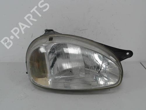 Used Right headlight OPEL CORSA B (S93) 1.7 D (F08, F68, M68) (60 hp) 24251377