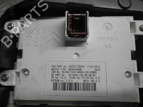 Instrument cluster CITROËN DS5 2.0 HDi 165 | BP24245607C47