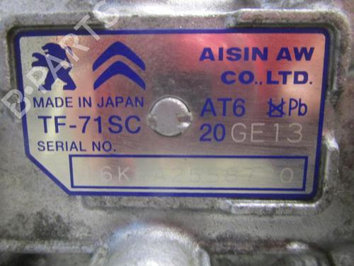 Gearbox PEUGEOT 208 I (CA_, CC_) 1.2 THP 110 | BP24247246M3 