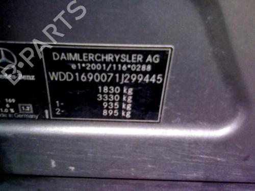 Left front fog light MERCEDES-BENZ A-CLASS (W169) A 180 CDI (169.007, 169.307) | BP24252307C30 