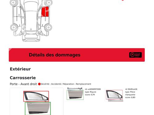 Right front door RENAULT CLIO IV (BH_) 1.5 dCi 75 | BP29520363C3 