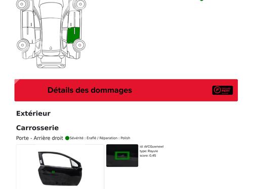 Right front door PEUGEOT 208 I (CA_, CC_) 1.6 THP | BP29050250C3 