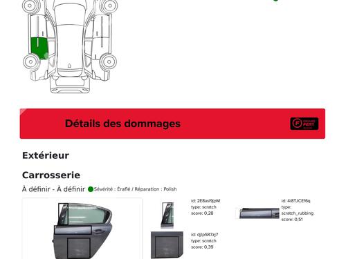 Left rear door PEUGEOT 508 I (8D_) 1.6 HDi | BP32060632C4