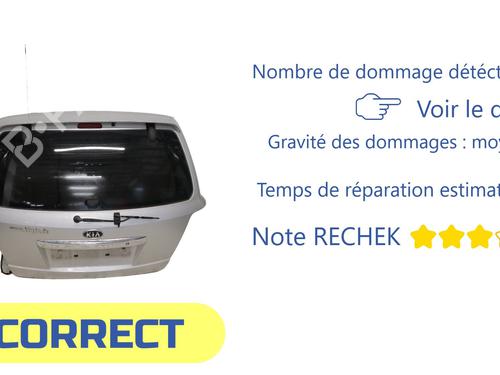 Heckklappe für Heckklappe KIA SORENTO I (JC) 2.5 CRDi (170 hp) 32000337 32000337
