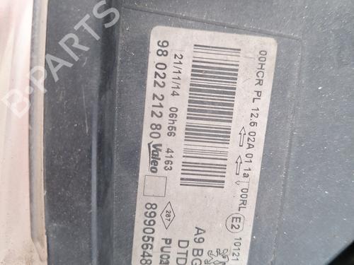Right headlight PEUGEOT 208 I (CA_, CC_) 1.6 HDi | BP31712872C29 