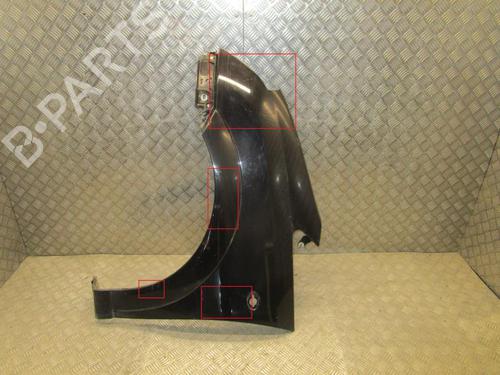 Left front fenders OPEL MERIVA A MPV (X03) 1.7 CDTI (E75) | BP24251745C41 