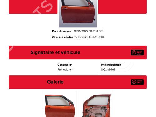 Right front door SUZUKI SWIFT III (MZ, EZ) 1.3 DDiS (RS413D) | BP29519735C3 