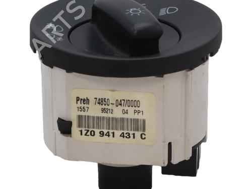 Used Headlight switch Headlight switch SKODA OCTAVIA II (1Z3) 1.9 TDI (105 hp) 39929488 39929488