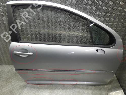 Right front door PEUGEOT 207 (WA_, WC_) 1.4 | BP24246924C3