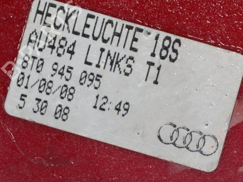 Left taillight AUDI A5 (8T3) 2.7 TDI | BP31019683C34  - Image 9