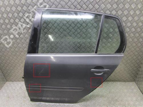 Left rear door VW GOLF V (1K1) 2.0 TDI 16V 4motion | BP24252332C4 