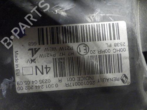 Lampa przednia prawa RENAULT MEGANE III Grandtour (KZ0/1) 1.5 dCi (KZ1M, KZ1W, KZ0R) | BP30004438C29
