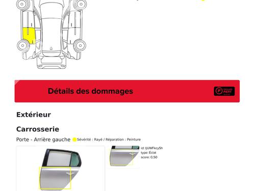 Left rear door VW GOLF VI (5K1) 2.0 TDI | BP29050245C4 