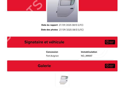 Left rear door DACIA SANDERO II 1.2 | BP29220853C4 