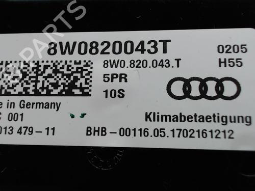 Airco bedieningspaneel AUDI A5 Sportback (F5A, F5F) 2.0 TDI quattro (190 hp) 24251891