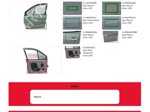 Left front door RENAULT SCÉNIC II (JM0/1_) 1.9 dCi (JM0G, JM12, JM1G, JM2C) | BP29518801C2 