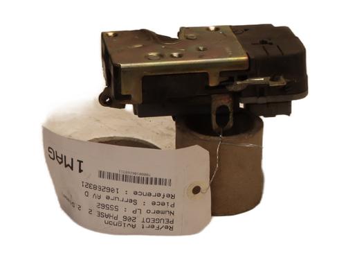 Front right lock PEUGEOT 206 Hatchback (2A/C) 2.0 HDI 90 | BP26661071C97 