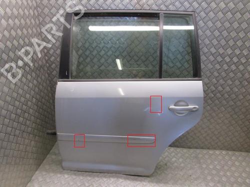 Left rear door VW TOURAN (1T1, 1T2) 1.9 TDI | BP24249521C4 