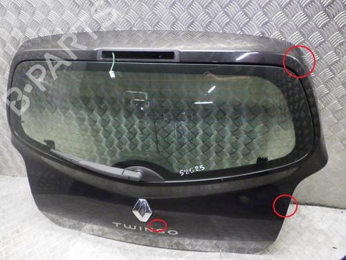 Tailgate RENAULT TWINGO II (CN0_) 1.5 dCi (CN0U) | BP24246997C6  - Image 6