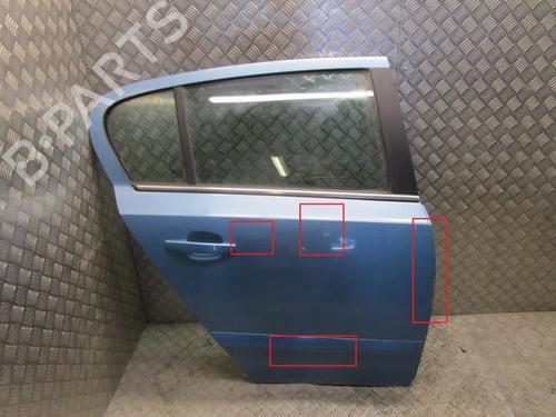 Used Right rear door OPEL ASTRA H (A04) 1.9 CDTI (L48) (120 hp) 24252321