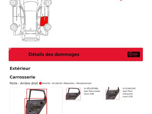 Right rear door RENAULT SCÉNIC II (JM0/1_) 1.6 (JM0C, JM0J, JM1B) | BP29519740C5 