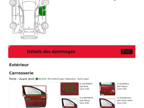 Right front door RENAULT MEGANE III Hatchback (BZ0/1_, B3_) 1.5 dCi (BZ09, BZ0D, BZ1W, BZ29, BZ14) | BP30002604C3 