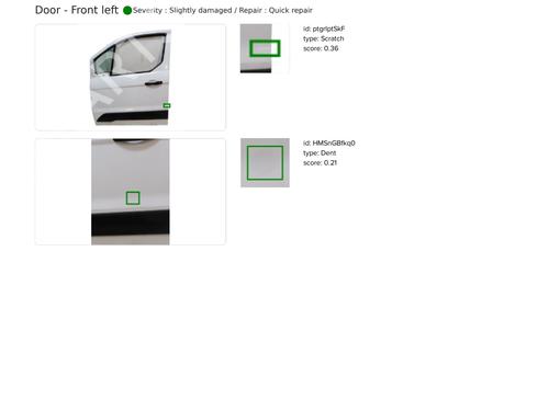Used Left front door Left front door 38982363 38982363
