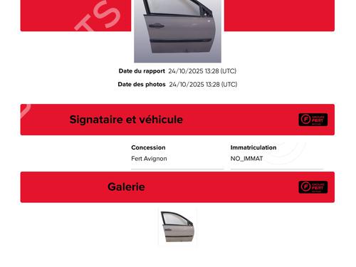 Right front door RENAULT MEGANE II (BM0/1_, CM0/1_) 1.5 dCi (BM02, BM13, BM2A, CM02, CM13) | BP29865235C3