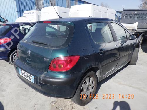 Left rear door PEUGEOT 307 (3A/C) 1.6 16V | BP24248617C4 