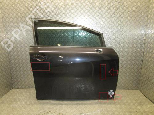 Right front door SEAT LEON (1P1) 1.9 TDI | BP24252354C3 