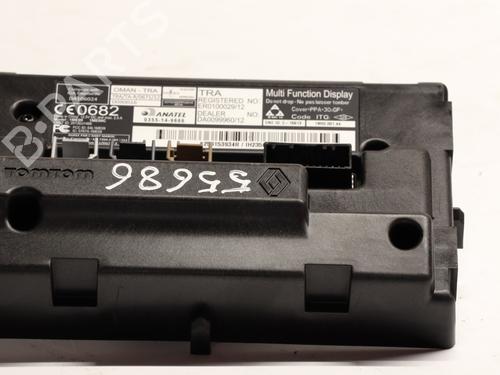 Used Display monitor Display monitor RENAULT ZOE (BFM_) ZOE (88 hp) 24246117 24246117