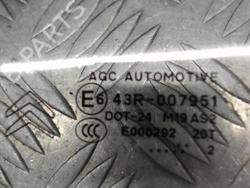 Used Front left door window CITROËN DS3 (SA_) 1.6 VTi 120 (120 hp) 24249295