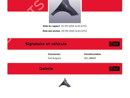 Right front fenders RENAULT MEGANE III Grandtour (KZ0/1) 1.4 TCe (KZ0F, KZ1V) | BP29187776C42 