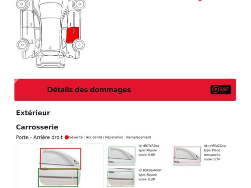 Right front door RENAULT CLIO III (BR0/1, CR0/1) 1.2 16V Hi-Flex (BR1U, CR1U) | BP29315789C3