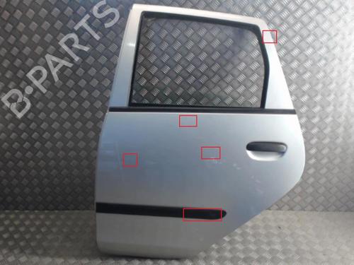 Left rear door MITSUBISHI COLT VI (Z3_A, Z2_A) 1.5 DI-D (Z39A) | BP24261562C4 