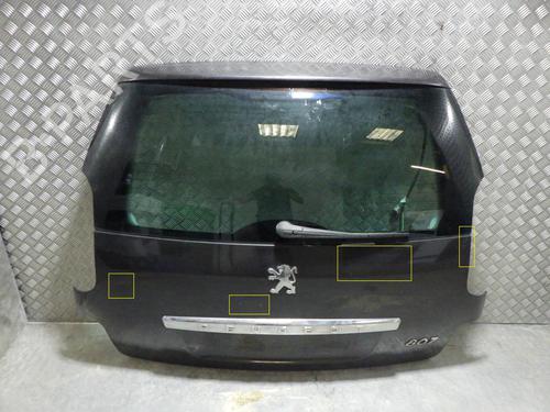 Used Tailgate PEUGEOT 807 (EB_) 2.0 HDI (136 hp) 24645420