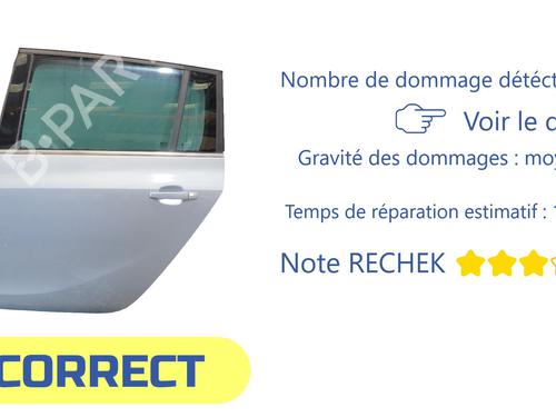 Used Left rear door Left rear door OPEL ZAFIRA TOURER C (P12) 1.6 CDTI (75) (136 hp) 40026513 40026513