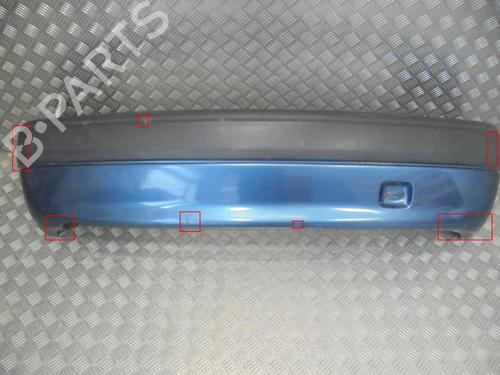Used Rear bumper CITROËN SAXO (S0, S1) 1.1 X, SX (60 hp) 24256055