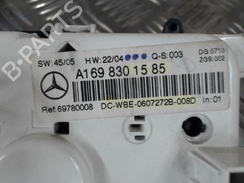 Climate control MERCEDES-BENZ A-CLASS (W169) A 200 CDI (169.008, 169.308) | BP24258495I5 
