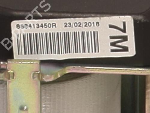 Used Rear left seatbelt Rear left seatbelt RENAULT ZOE (BFM_) ZOE (92 hp) 24256639 24256639