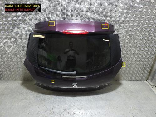 Used Tailgate PEUGEOT 208 I (CA_, CC_) 1.6 HDi (92 hp) 24257864