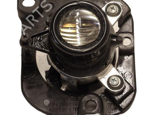 Used Left front fog light FIAT 500 (312_) 0.9 (312AXG1A, 312.AXG11) (86 hp) 24259488