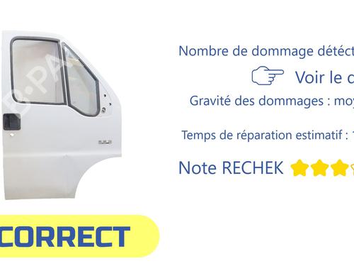 Dør højre fortil Dør højre fortil CITROËN JUMPER I Van (230L) 2.5 D (86 hp) 39887489 39887489